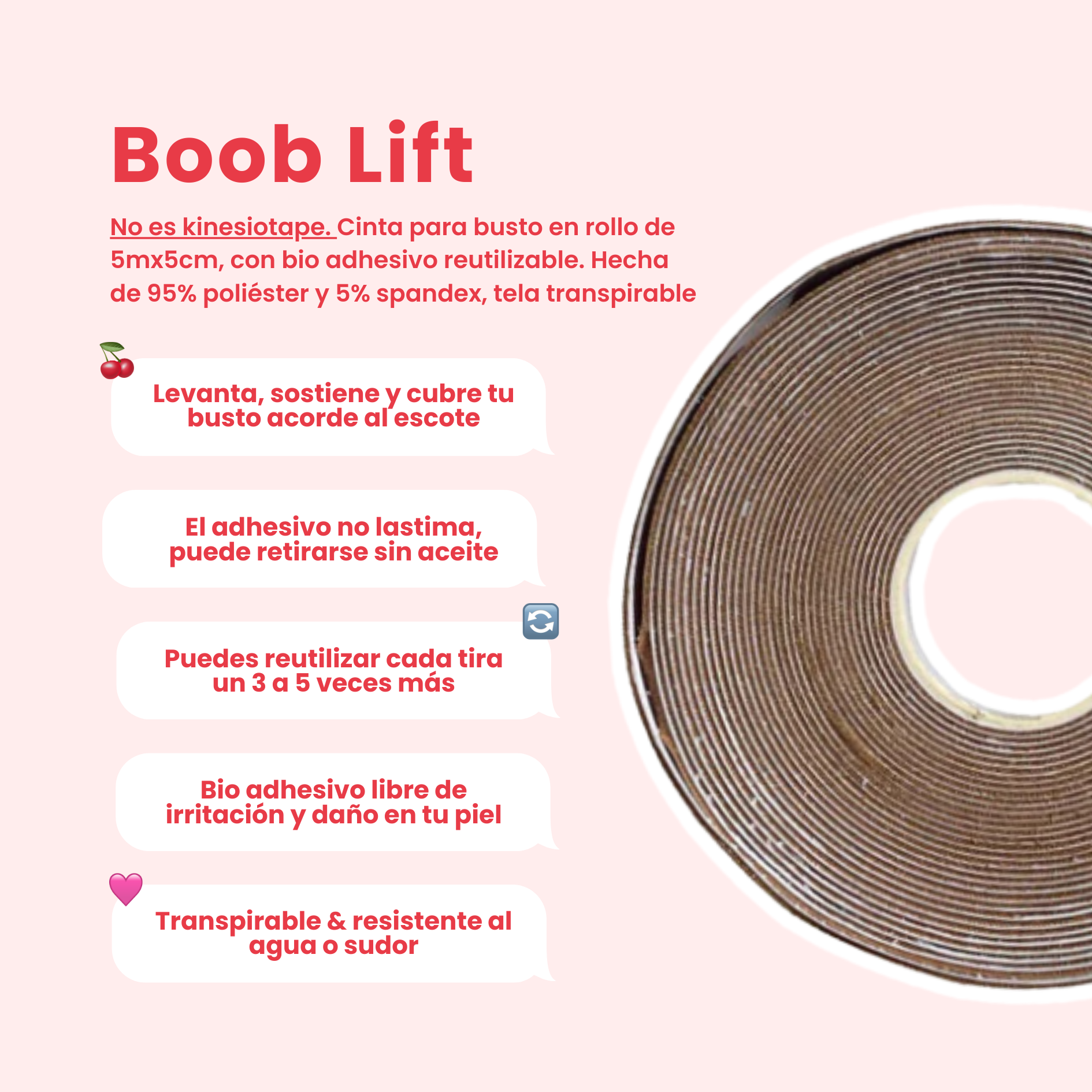 Nippi Boob Lift | Cinta Push Up Reutilizable Mi tienda