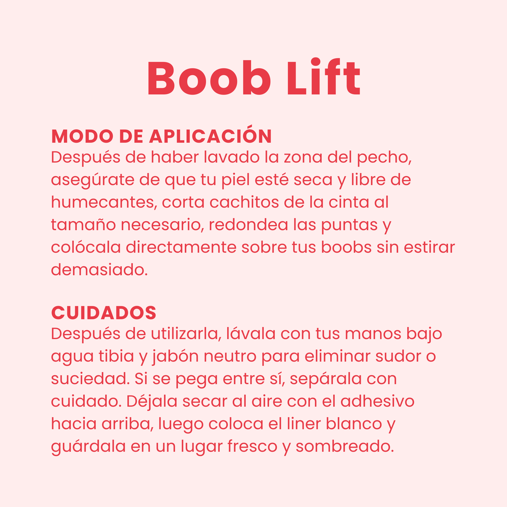 Nippi Boob Lift | Cinta Push Up Reutilizable Mi tienda