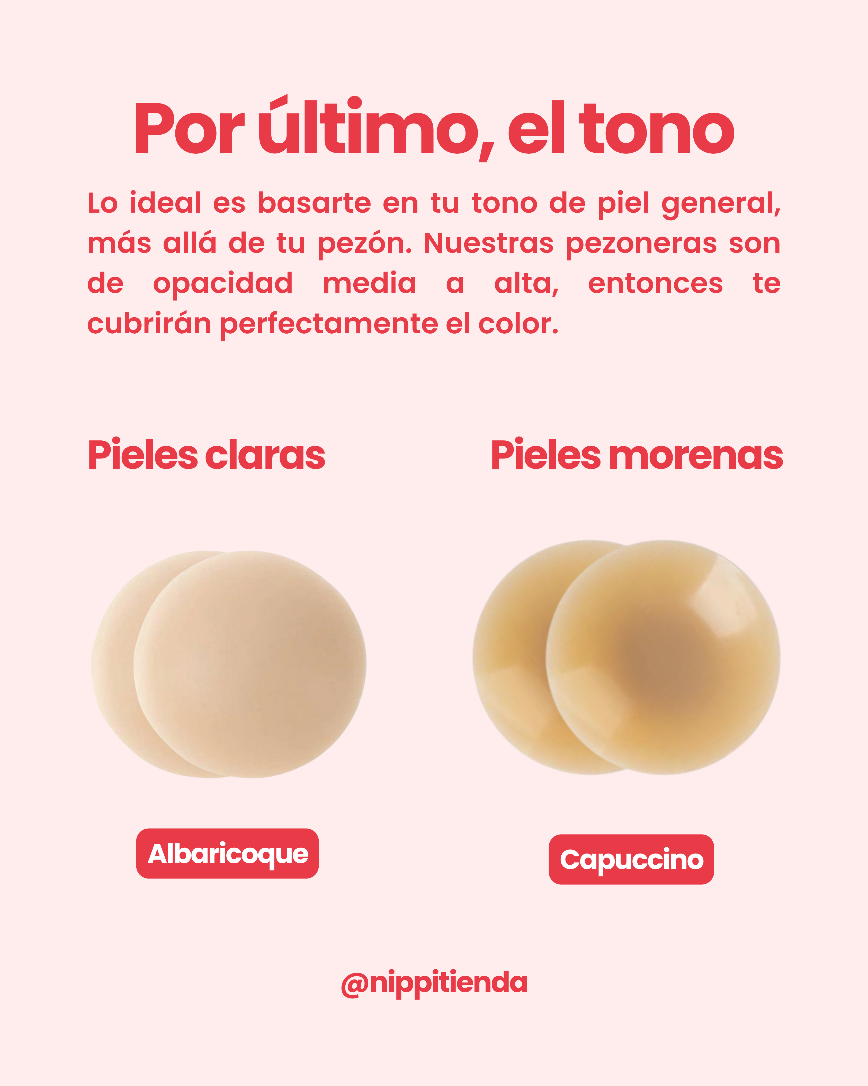 Nippies | Cubre Pezón Adhesivo Reutilizable Nippi Nippi México