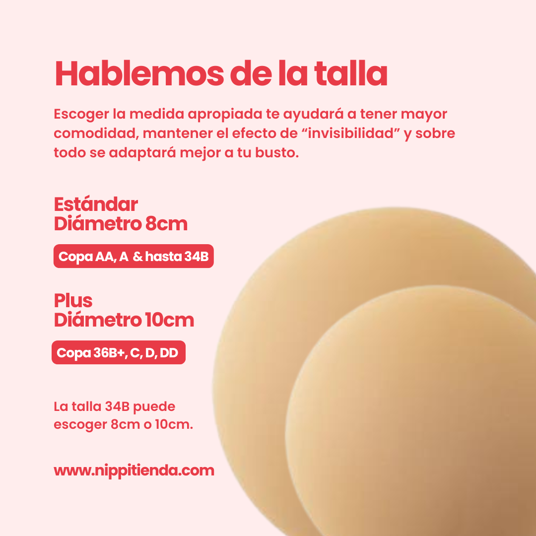 Nippies | Cubre Pezón Adhesivo Reutilizable Nippi Nippi México